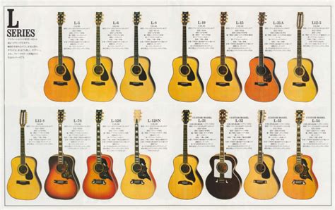 The L-series | Yamaha Guitars