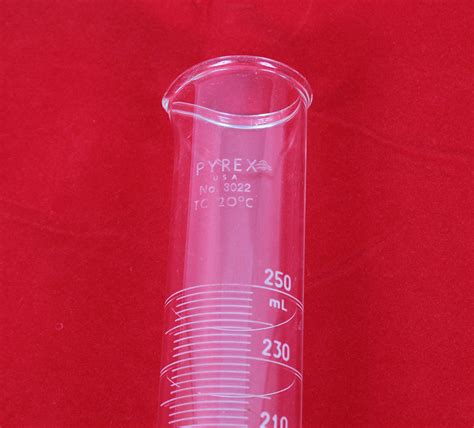 Glass 250mL Graduated Cylinder | Sonoma Lab Technologies LLC