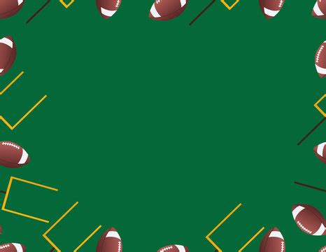 Football Border Clipart Free