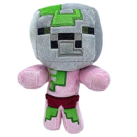 Minecraft New Zombie Pigman Steve Game Peripheral Plush Toy Doll 20cm ...