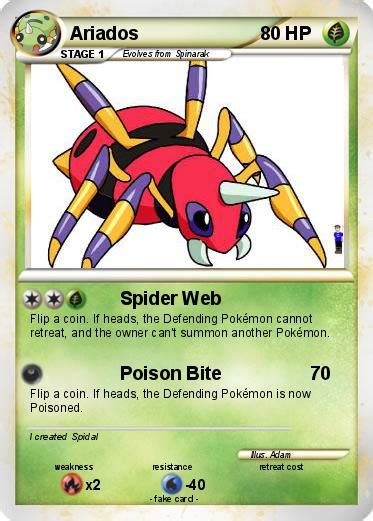 Pokémon Ariados 40 40 - Spider Web - My Pokemon Card