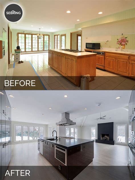 Jeff & Betsy's Kitchen Before & After Pictures | Luxury Home Remodeling ...