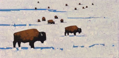 Snow Bison | FourSquare ART