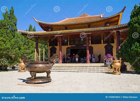 Thien Vien Truc Lam Temple Monastery Da Lat, Vietnam Editorial Photo ...