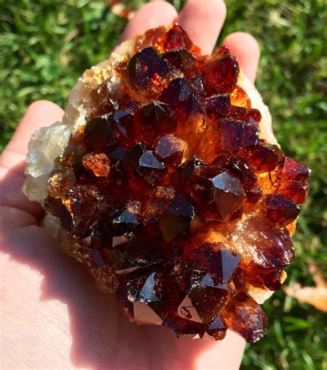 Raw Citrine Crystal Cluster Citrine Citrine by NewMoonBeginnings