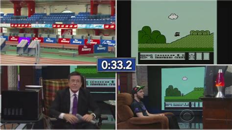 Video: Super Mario Bros. 3 speedrun on The Late Show with Stephen Colbert