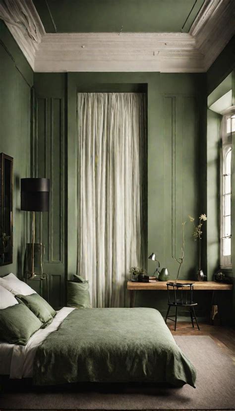 Sage Green Bedroom Ideas | Sage green bedroom, Green bedroom walls ...