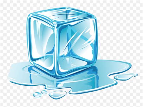 Ice Cube Melting Clip Art - Ice Cube Clipart, HD Png Download - vhv