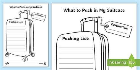 What To Pack In My Suitcase Holiday Packing Checklist