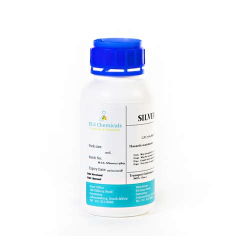 Silver Nitrate | Lab Chemicals AR/CP Grade | Reflecta Laboratories