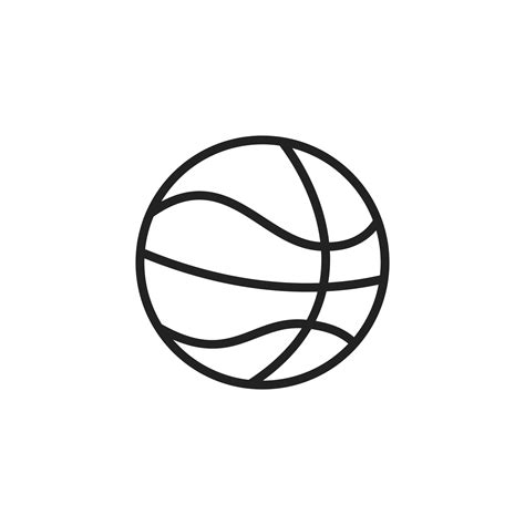 Basketball Basket Ball Icon Vector Logo Symbol Template 13093541 Vector ...