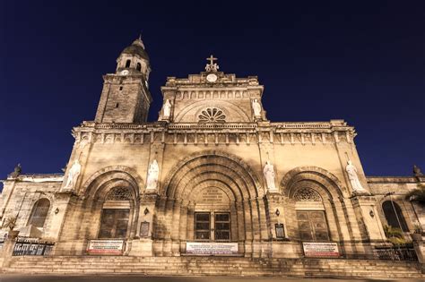 Manila Cathedral - A Beautiful Neo-Romanesque Building in Intramuros ...