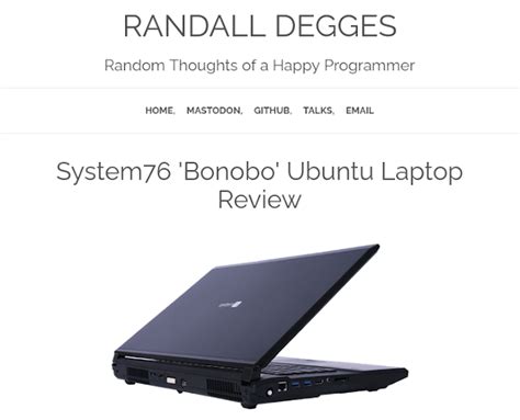 Collection of System76 Laptop Reviews 2009-2014