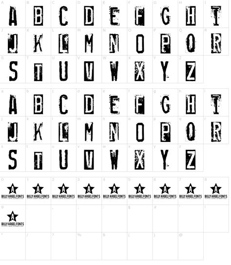 Rubber Stamp Font Download