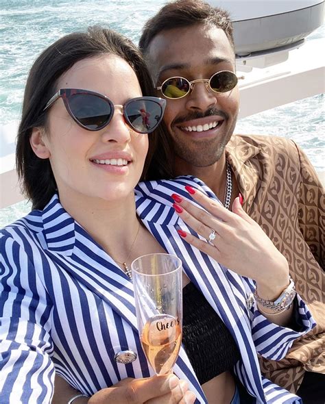 Hardik Pandya’s Engagement To Natasa Stankovic On A Yacht Is Goals!