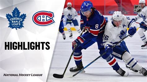 Maple Leafs @ Canadiens 2/20/21 | NHL Highlights - YouTube