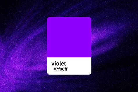 Violet Color Facts: Color Meaning, Hex Code and Symbolisms | Fotor