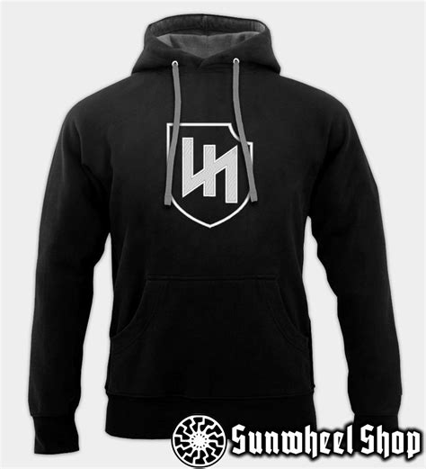 Das Reich Insignia Embroidered Hoodie – Sunwheel Shop