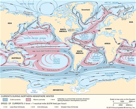 South Atlantic Current | ocean current | Ocean current, Oceanography ...