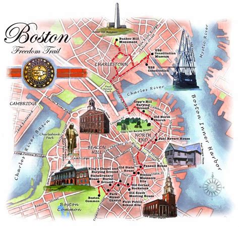 boston-freedom-trail-map - One Road at a Time