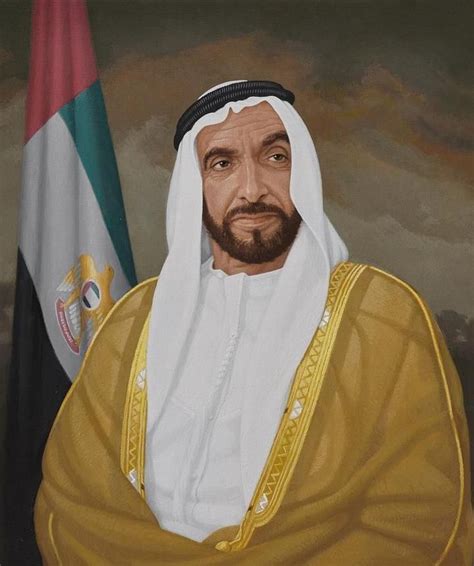 His Highness Sheikh Zayed Bin Sultan Al Nahyan, born on 6th of May 1918 ...