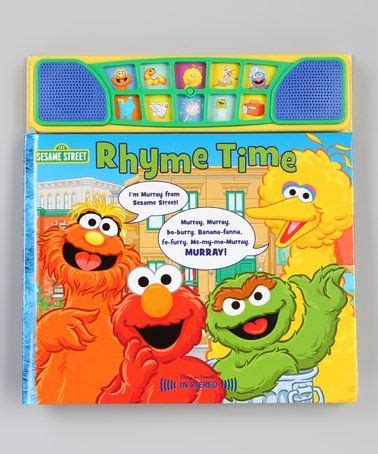 Sesame Street: Rhyme Time Board Book #zulily #zulilyfinds Sound Book ...