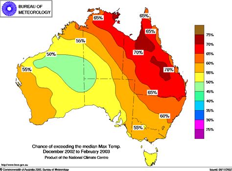 Seasonal Outlook: Warmer than average summer in east/north Australia ...