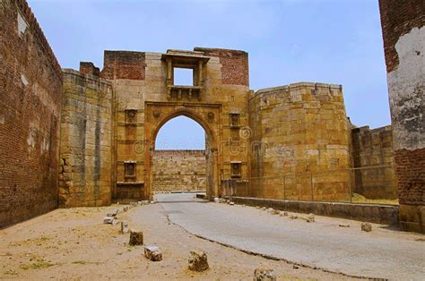 Eastern Gate of Champaner Fort, Located in UNESCO Protected Champaner ...