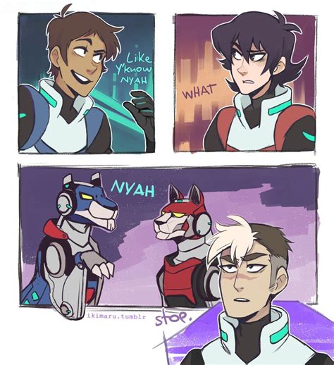 Keith / Lance | Shiro *artist :ikimaru* | VOLTRON | Pinterest | Cosas ...