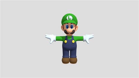 Luigi (Super Mario Bros. Wonder) - Download Free 3D model by ...