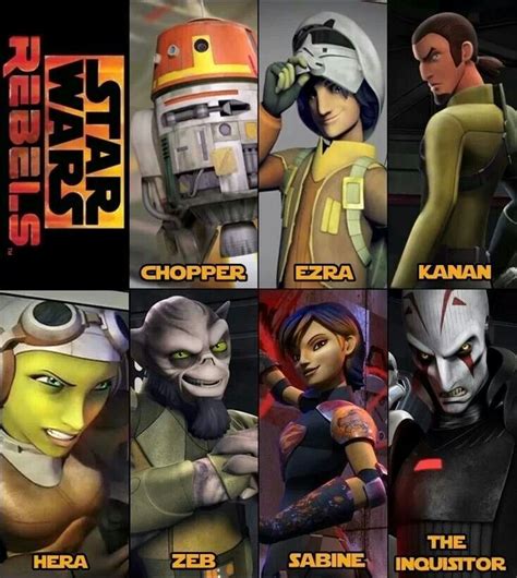 Star Wars Rebels | Star wars rebels, Star wars rebels characters, Star wars