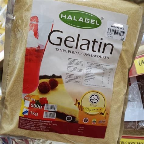 HALAGEL Gelatin Halal 1kg | Shopee Malaysia