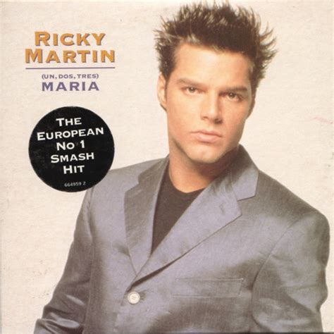 Ricky Martin – (Un, Dos, Tres) Maria (1997, Cardboard Sleeve, CD) - Discogs