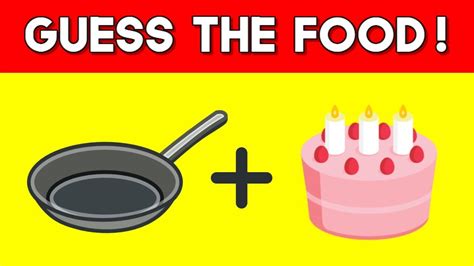 Can You Guess The Food By The Emoji? | Emoji Challenge ... | Doovi