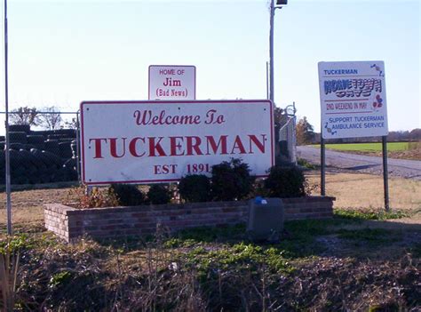 Tuckerman, AR : sign as you enter Tuckerman Arkansas photo, picture ...