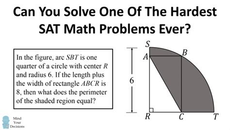 One of the Hardest SAT Math Problems – Mind Your Decisions