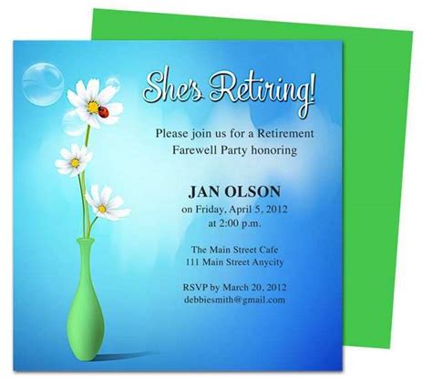 Party Invitation Templates Microsoft Publisher - Cards Design Templates