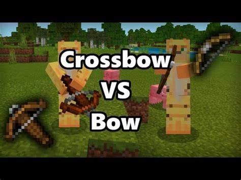 Minecraft: New CrossBow vs Bow - Which is Better? - YouTube