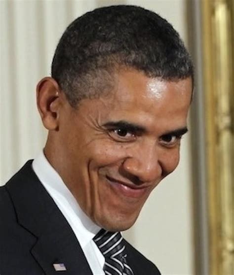 Obama smirk Blank Template - Imgflip