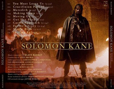 Film Music Site - Solomon Kane Soundtrack (Klaus Badelt) - Lost Scores ...