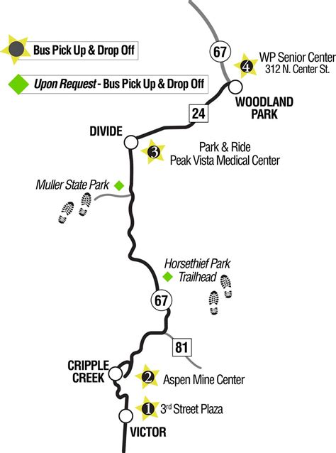 Cripple Creek Colorado Map - San Antonio Map