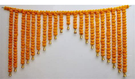 Buy SPHINX Artificial Marigold Fluffy Flowers Grand Entrance/mandap ...