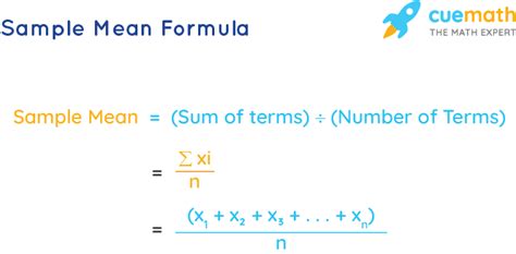 Sample Mean Formula - What Is Sample Mean Formula? Examples