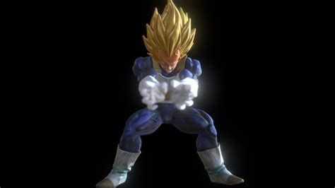 Free STL file Vegeta Final Flash 👽・Object to download and to 3D print・Cults