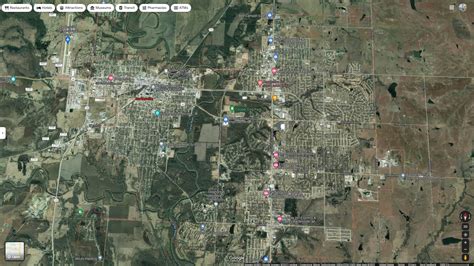 Bartlesville Oklahoma Map - United States