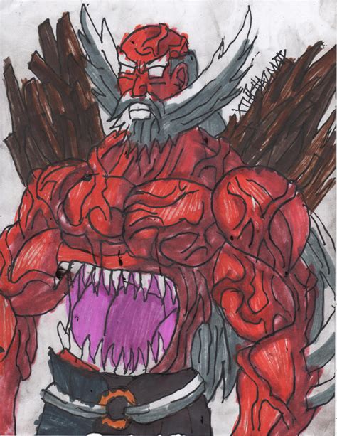 Jinpachi Mishima's crazy demon form by ChahlesXavier on DeviantArt