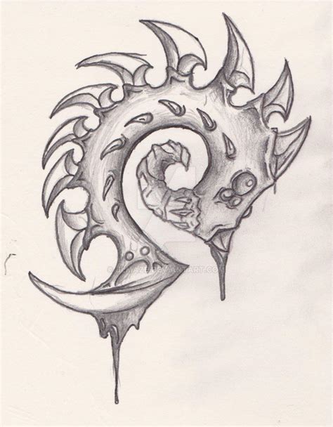 Zerg Tattoo Design by JLMaze on DeviantArt