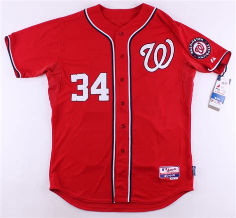 Bryce Harper Signed Hand-Painted Nationals Jersey (JSA LOA) | Pristine ...