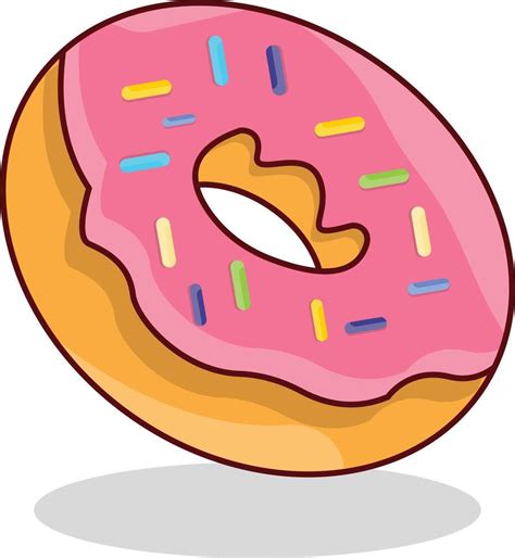 donut Vector illustration on a transparent background. Premium quality ...