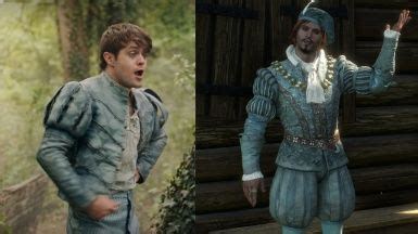 Just a fun recolor of Jaskier's outfit. | Bard, Recolor, Games images